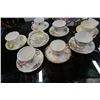 Image 2 : 8 CHINA CUPS AND SAUCERS