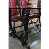 Image 3 : WROUGHT IRON TABLE WITH GLASS AND 6 CHAIRS