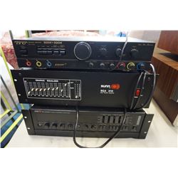 COMMERCIAL STEREO EQUPMENT TYU AMP, SUNN AMP, INTERM