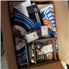 Image 2 : LOT OF LICENSED COLLECTABLES AND SPORTS MEMORABILIA RETAIL $625