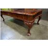 Image 2 : CARVED INLAID COFFEE TABLE