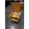 Image 2 : PINE KIDS HIGH CHAIR