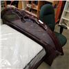 Image 1 : CHERRY FINISH KING SIZE BEDFRAME