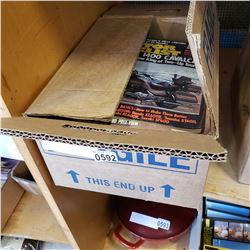 BOX OF MOTORCYCLE MAGAZINES