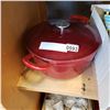 Image 1 : CAST IRON CROCK POT W/ LID
