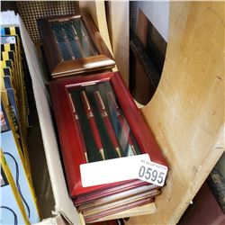 6 PEN SETS IN CASES