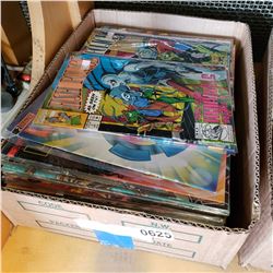 BOX OF 100 COLLECTIBLE COMICS