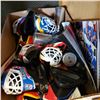 Image 2 : BOX OF COLLECTIBLE GOALIE HELMET FIGURES