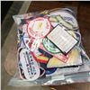 Image 2 : BAG OF 200+ IRON AND SEW ON PATCHES, DIFFERENT TYPES