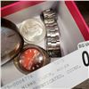 Image 3 : LOT OF BIRKS CLOCK, ROLEX WATCH UNAUTHENTICATED, COINS, ETC