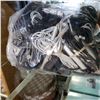 Image 2 : LARGE BAG OF ASSORTED CHARGING CORDS, CHARGERS, HEADPHONES, ETC