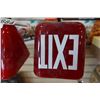 Image 3 : LOT OF 2 GLASS EXIT SHADES