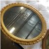 Image 3 : GILT FRAMED OVAL MIRROR AND ANTIQUE PICTURE FRAME