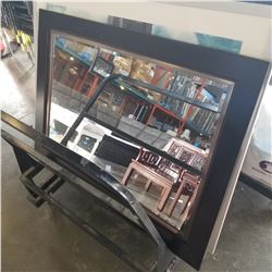 LARGE BEVELLED MIRROR