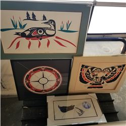 4 LIMITED EDITION FIRST NATIONS PRINTS