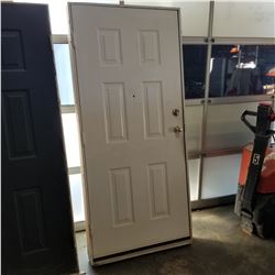 36 INCH EXTERIOR DOOR WITH FRAME