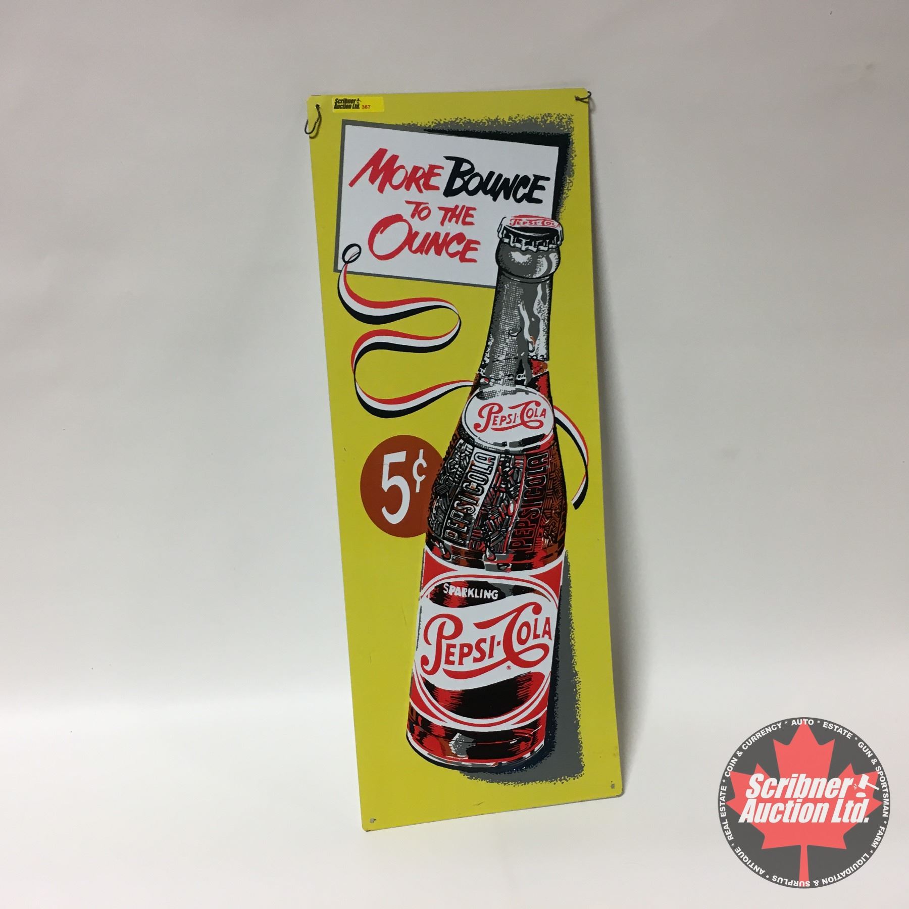Repro Tin Pepsi Sign (10