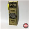 Image 1 : Palm Press "Push" "Copenhagen Snuff Fresh Here" (8-1/2" x 3")