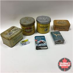 Tobacco Group: Sportsman Tin, Wills, Senator, My Special Slice Plug, Kentucky Club, Old Rover