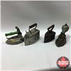 Image 1 : Vintage Irons - Variety (4) (Coleman Gas, Coal, Electric)