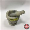 Image 1 : Marble Mortar & Pestle