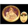 Image 1 : 1904 Coca-Cola, 4 tip tray and a 1912 pocket mirror