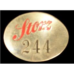 Storz employee badge no. 244