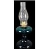 Image 1 : Deep Turquoise  kerosene lamp