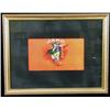 Image 1 : Jano cigar box label  framed  18 x 14 