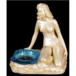 1950s Cal-Neva, Reno, chalk nude w/ ashtray