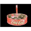Image 1 : Early Tin Round Coca-Cola Bottle Carrier