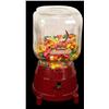 Image 1 : 1925 5 cent, gumball machine w/ square glass globe