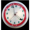 Image 1 : Round electric clock  16 diameter Farm Fresh Milk