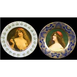 1 Lot of 2 Coca-Cola Vienna Art Plates