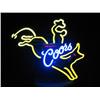 Image 1 : Original Coors bull rider neon, large size