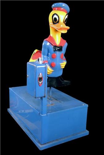 Coin-op Kiddie ride Donald Duck