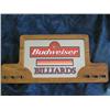 Image 1 : Budweiser Billiards cue holder and mirror