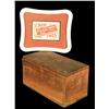 Image 1 : Coca-Cola wooden Pepsin Chewing Gum box and a blotter