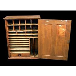 Wells Fargo office supply cabinet