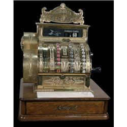 Rare model 420, Brass National Cash register