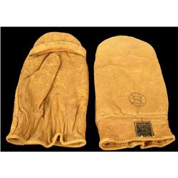 Circa 1902 Boxing Gloves with the Reach trademark