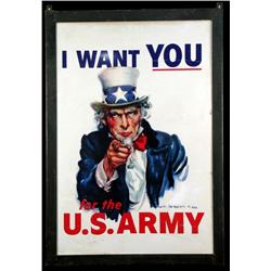 U. S. Army recruitment sign I Want You