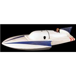 Hydro-plane speedboat, wooden hull  40 long