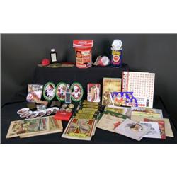 1 lot of misc, Coca-Cola paper products
