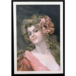 Picture of Pretty Girl  matted  13 x 20 