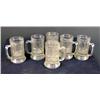 Image 1 : Set of 6 ornate and matching Root Beer mugs