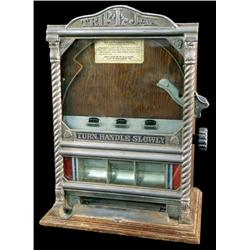 Unrestored, all original, Trip-L-Jax penny flip game