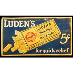 Large Ludens cough-drop sign