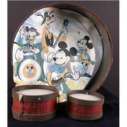 Mickey Mouse drum set