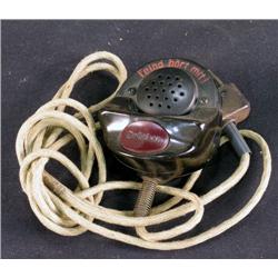 Early military microphone  The enemy is listening